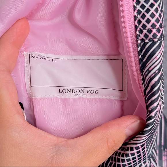 London Fog Girl's Classic Print Winter Snow Ski Bib Snowsuit-‎ Sz L (6X) - Picture 9 of 11